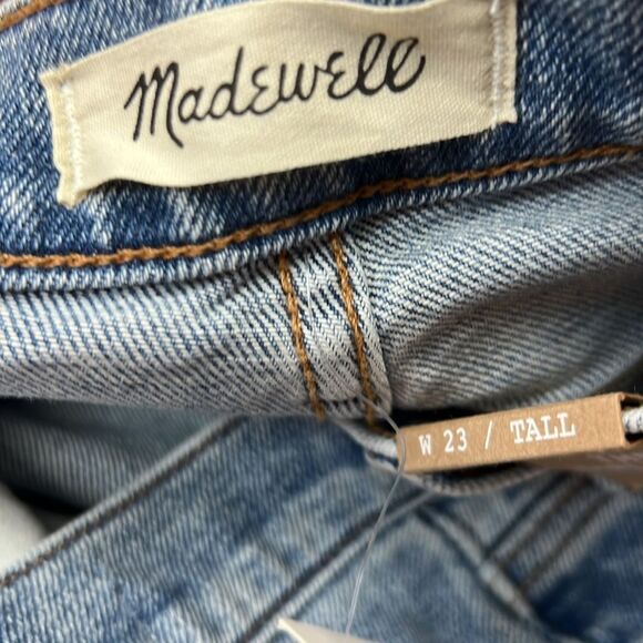 Madewell NF764 The Tall Girljean in Berryton Wash: Distressed NWT size 23 Tall - Picture 12 of 16